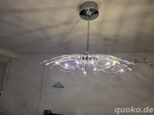 Sehr schöne und wertvolle Deckenlampe  und Wandlampe von Swarowski  Bild 2