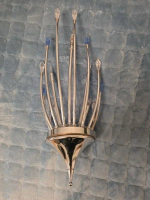 Sehr schöne und wertvolle Deckenlampe  und Wandlampe von Swarowski  Bild 4