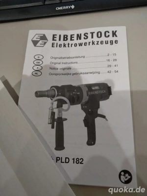 Eibenstock PLD 182 Bedienungsanleitung 