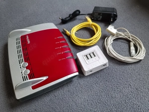 AVM Fritz!Box 7490 VDSL ADSL WLAN IP-Router mit Zubehör