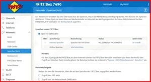 AVM Fritz!Box 7490 VDSL ADSL WLAN IP-Router mit Zubehör Bild 7