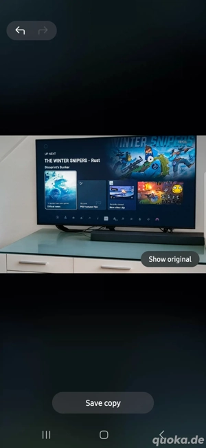 Samsung 55" 4K Crystal UHD | Wie Neu | Schutzfolie drauf!