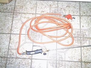 Propangas-Anschlußschlauch