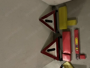 Warndreiecke Konvolut aus 5 Stück  Bild 3