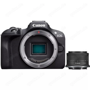 Canon EOS R100 24,1 MP Spiegellose Systemkamera - Schwarz (Kit mit 18-45mm Objektiv)