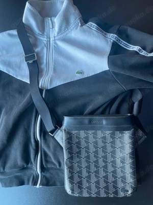 Bauchtasche Lacoste Umhängetasche Herren Schwarz Groß Tasche