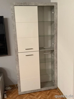 bis 08.12! vitrine schrank glas