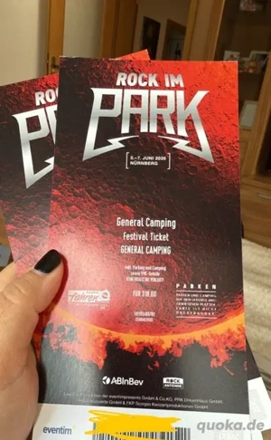 Rock im Park 2026 (3 Days Festival Weekend Tickets)