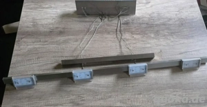 Lampe Esszimmer Esstisch LED modern Silber Küche 