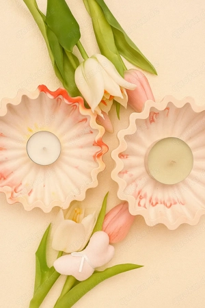 Candle Waves   Deko Schalen 