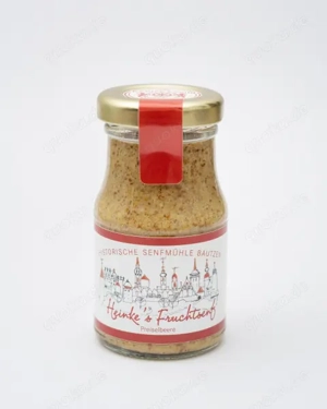 Bautzener HammerMühle  Preiselbeer Senf süß - halbgrob 100 ml 