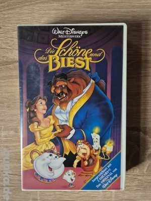 Die schöne und das Biest VHS Kassette 