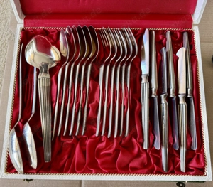 Besteck Ebel Europa versilbert 120, für 12 Personen, insg. 76 Teile