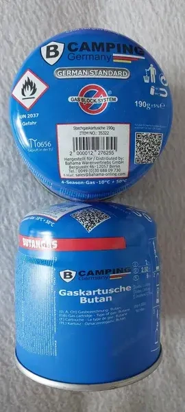 Gaskartuschen 19 Stück