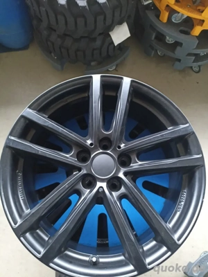 Alufelge in Schwarz 18 Zoll