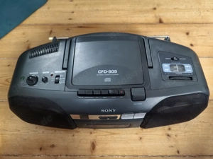 Sony CFD-909 CD Radio Cassette Vintage Boombox Bild 3