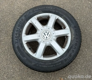 VW T5 Alufelgen mit neuer Sommer-Bereifung