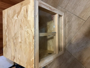 Terrarium 40 er Würfel Neuwertig