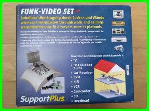 Kabellos Funk Video Set Übertragungssystem Support Plus