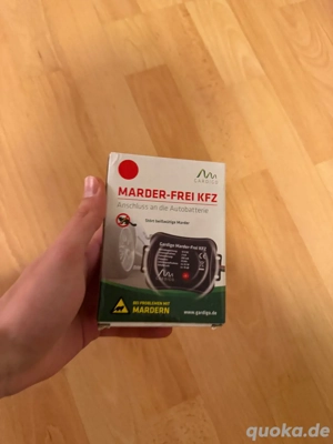 Marder-Frei KFZ | Ultraschall Marderschutz für Auto   Neu & OVP