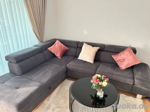 Ecksofa mit Bettfunktion und Stauraum