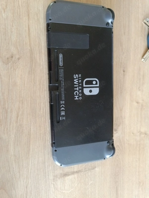 Switch Konsole grau -top Zustand-