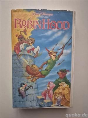 Robin Hood VHS Kassette 
