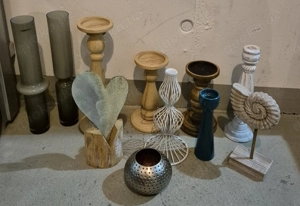 Deko Paket Dekoration Kerzenleuchter Vasen usw