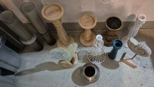 Deko Paket Dekoration Kerzenleuchter Vasen usw Bild 4