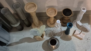 Deko Paket Dekoration Kerzenleuchter Vasen usw Bild 2
