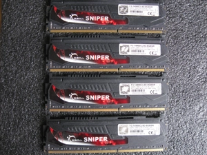 Diverse 16 GB DDR3 Pärchen 4x4 GB