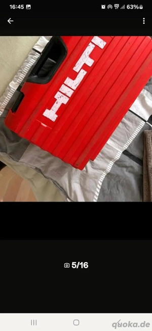 Hilti akku Bohrmaschine 