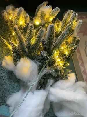 Neuwertig - YORBAY Weihnachtsbaum (zum stecken) 180cm hoch