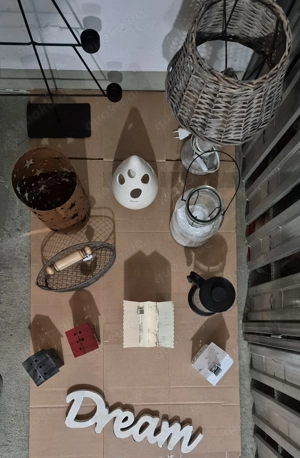 Deko Paket verschiedene Dekoartikel Kissenhüllen Tischläufer