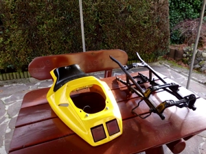 Cagiva Sitzbank mit Rahmen 