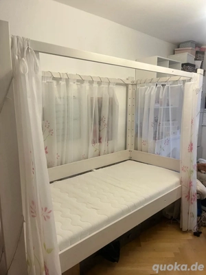 hochwertiges Kinder Jugend Hochbett Himmelbett