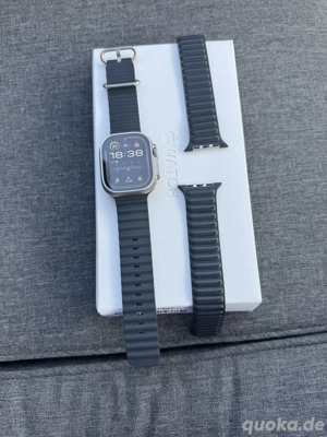 Apple Watch Ultra Gen. 2 Titan Gehaüse mit Verpakung und Armbände + rechnung und garantie
