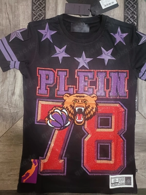 Philipp Plein Men T Shirt SS Orchid in black - Sizes : S & M brand new 100 % original with all tags 