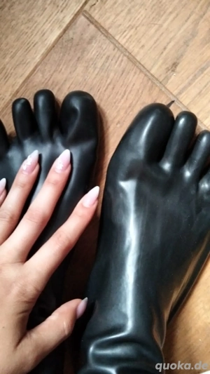 Latex Zehenstrümpfe