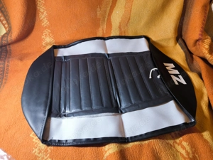 schwarzer Sitzbankbezug für MZ Typ 125 und Typ 150