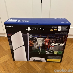 sony PlayStation 5 EA sports FC25 slim ps5 neue édition versiegelt mit Zubehör 