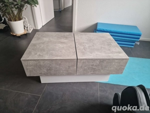 Wohnzimmertisch Betonoptik  Bild 2