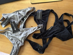 4 Stück String für Männer von Fabio Farini abzugeben in Größe L