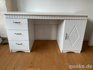 Schreibtisch Landhausstil weiß