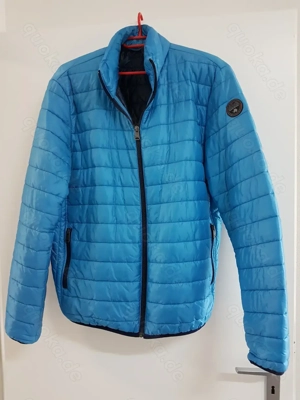 Napapijri Herren Steppjacke Azurblau Gr. XL NEU ( REGULÄR 190 EURO )