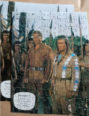 Puzzle  F. X. Schmid Winnetou 3                                                        Bild 3