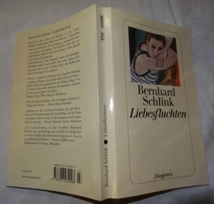 B Schlink Bernhard Liebesfluchten 7 Geschichten Taschenbuch Diogenes Verlag Zürich sehr gut erhalten