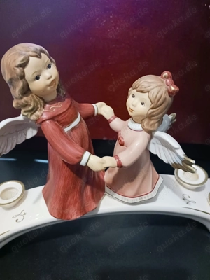Goebel- Engelbrücke mit 2 tanzenden Engeln - gebraucht- Bild 4