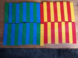 Lego Duplo 400 4er Bausteine 2x2er Noppen