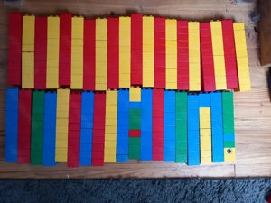 Lego Duplo 400 4er Bausteine 2x2er Noppen